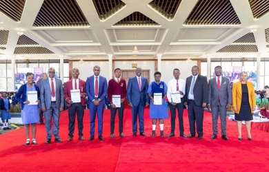 KMTC Celebrates Over 50 Gold Award Winners as President Honours Youth at State House