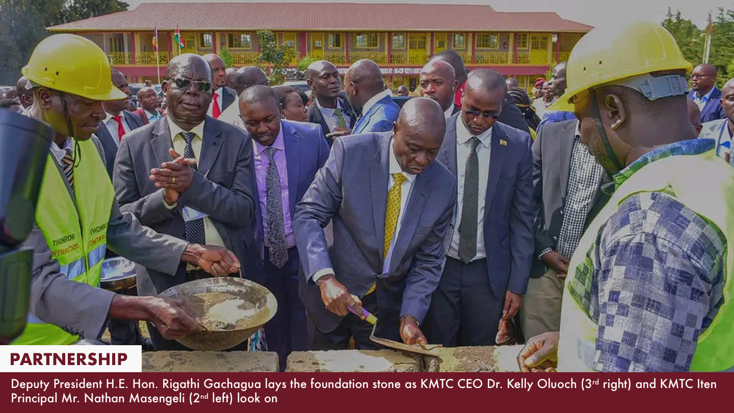 DP Rigathi Gachagua Inaugurates New Classrooms at KMTC Iten