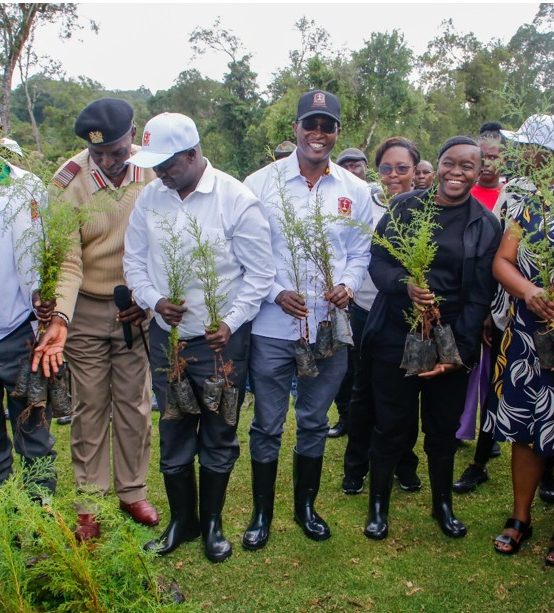 KMTC CEO JOINS CABINET SECRETARY IN WEST POKOT FOR NATIONAL TREE-GROWING INITIATIVE