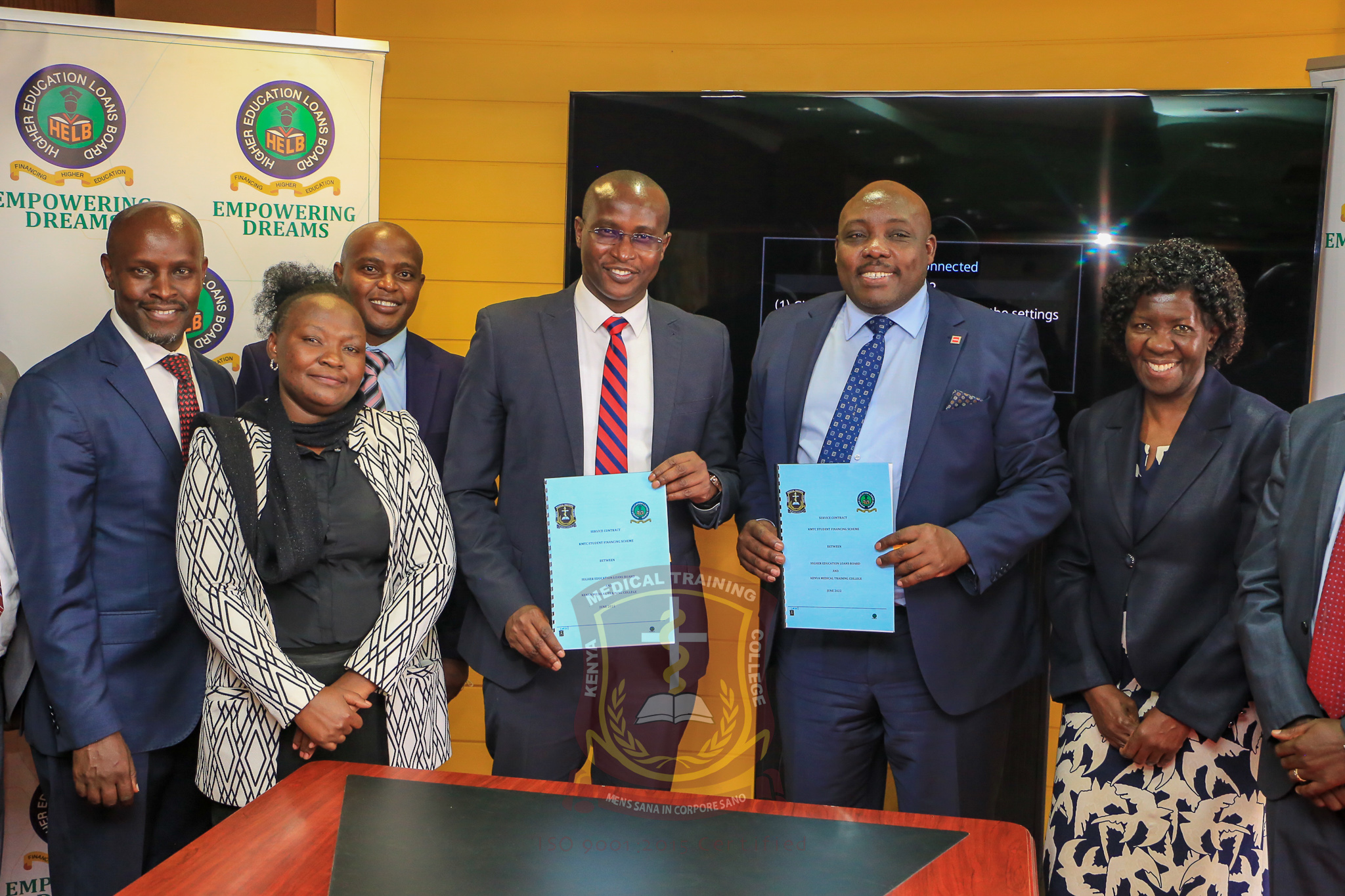 College inks partnership with HELB