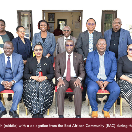 College Hosts Delegation from East African Community