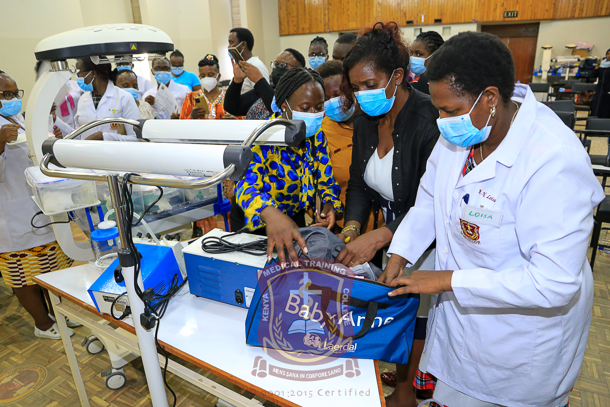 KMTC benefits from specialized Training for Lecturers and Clinical Mentors, Receives Training Equipment
