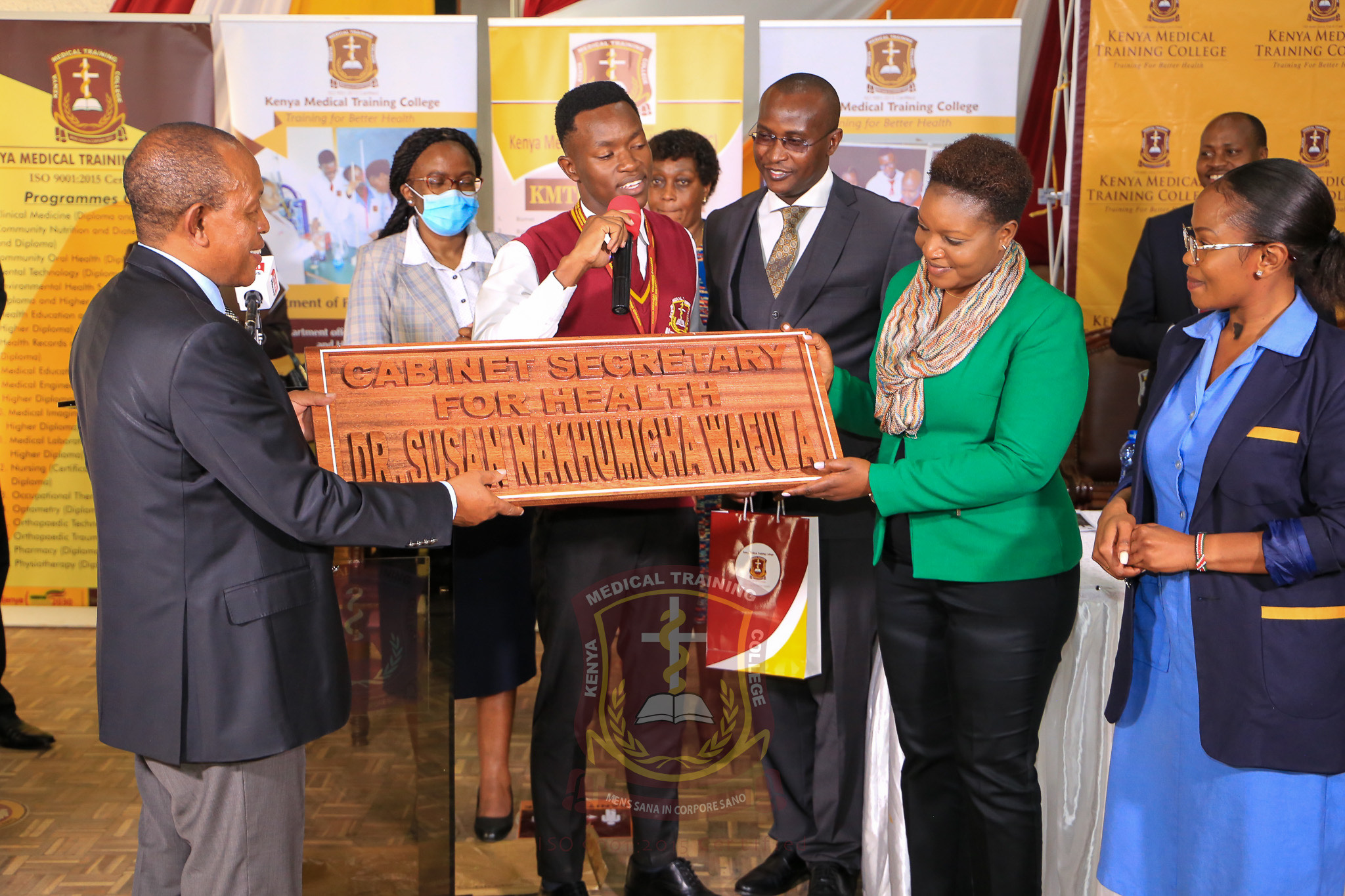 Health CS Lauds KMTC for Taking Training to another Level