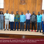 KMTC Delegation Pays Courtesy Call to Kisumu Governor Ahead of National Sports Competition Closing