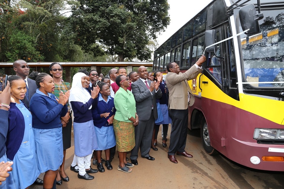 KMTC Karen campus receives a new bus