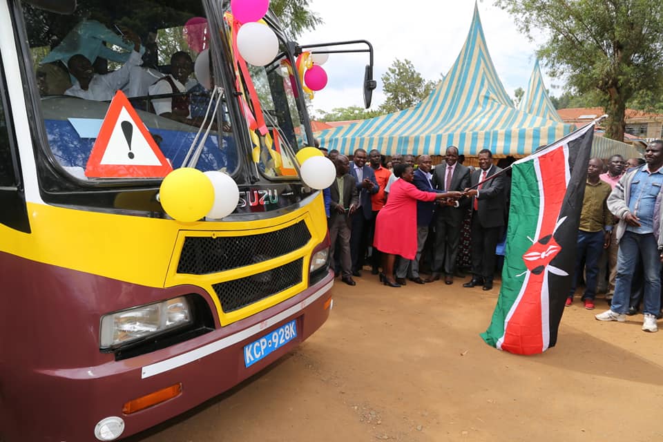KMTC Migori receives new bus, set to get KShs 20m for construction and 50 acres for expansion