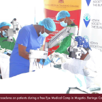 Free eye surgery camp giving Mogotio residents the chance to see again