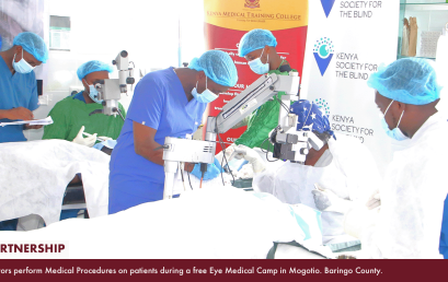 Free eye surgery camp giving Mogotio residents the chance to see again