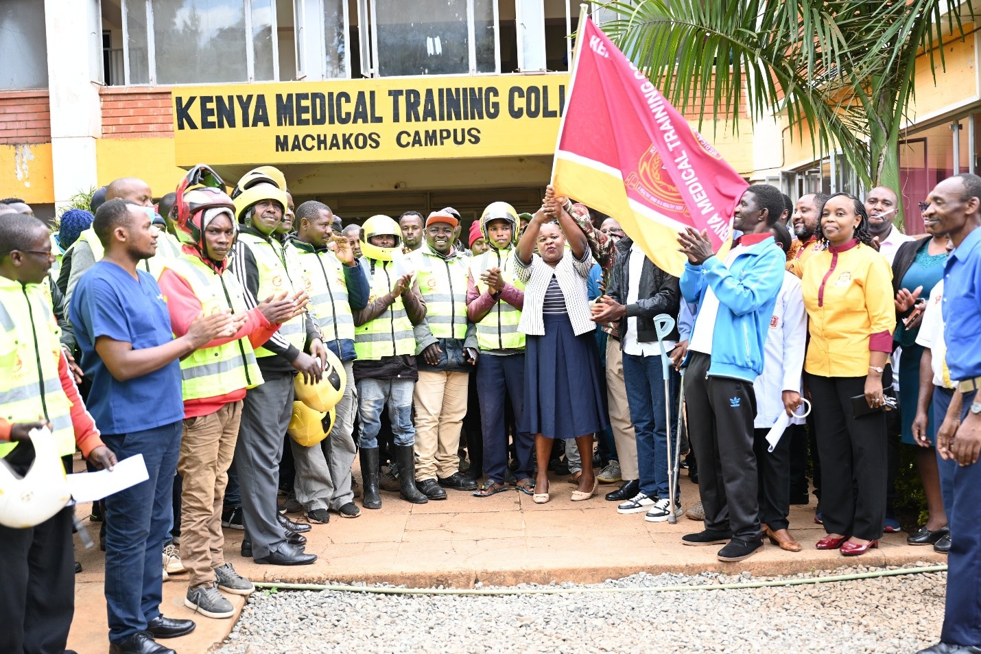 COLLEGE EQUIPS BODA BODA RIDERS WITH LIFE-SAVING EMERGENCY RESPONSE SKILLS