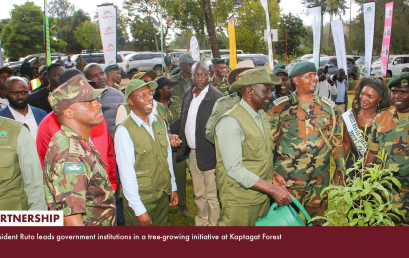 President Ruto Leads Government Institutions for Tree Growing for a Greener Future