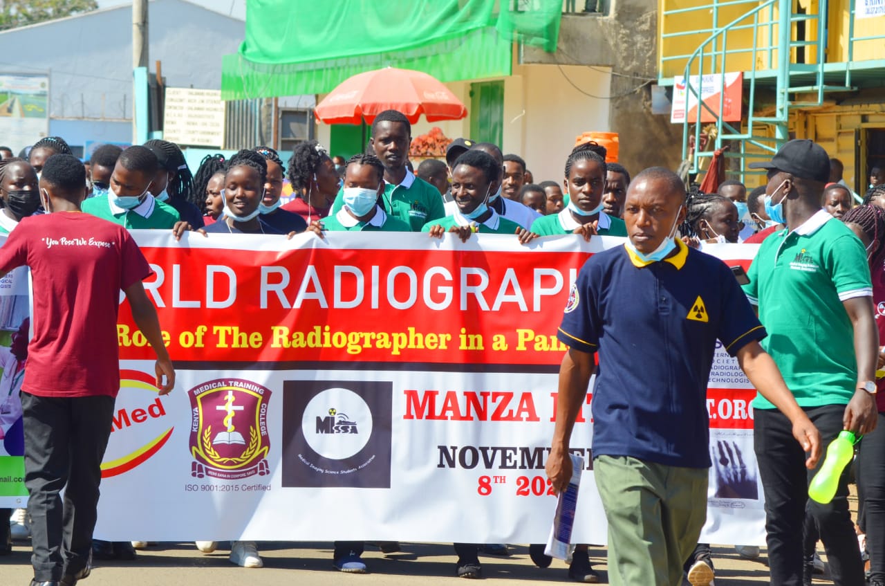 KMTC takes part in World Radiography Day Celebrations