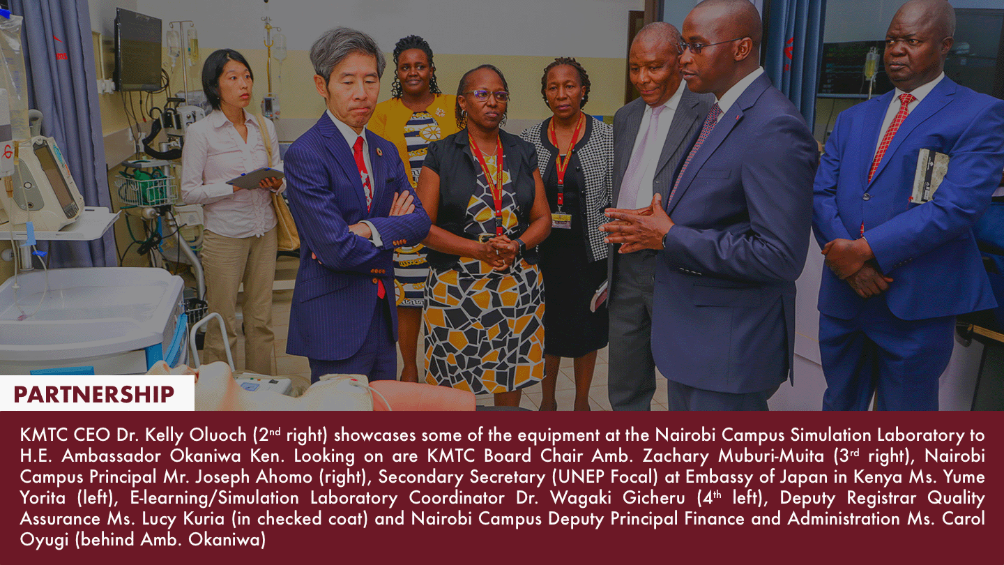 High Expectations as Japan Ambassador to Kenya Visits KMTC