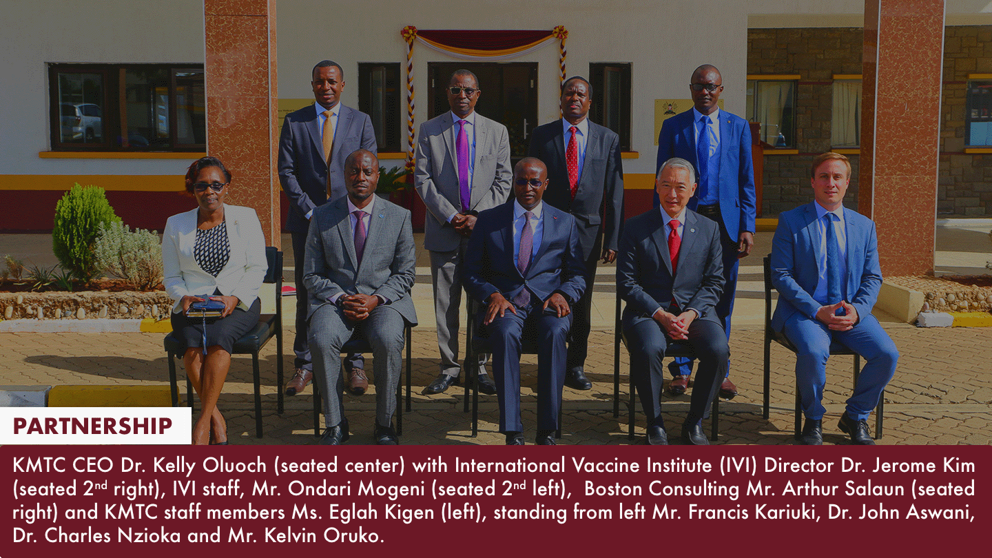 KMTC Explores partnership with IVI