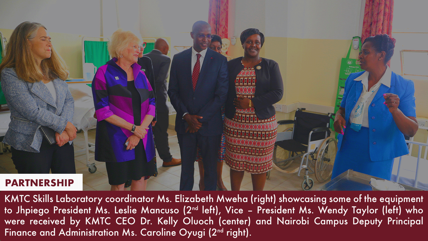 KMTC Commits to Work with Regulatory Bodies and Professional Associations to Enhance Training