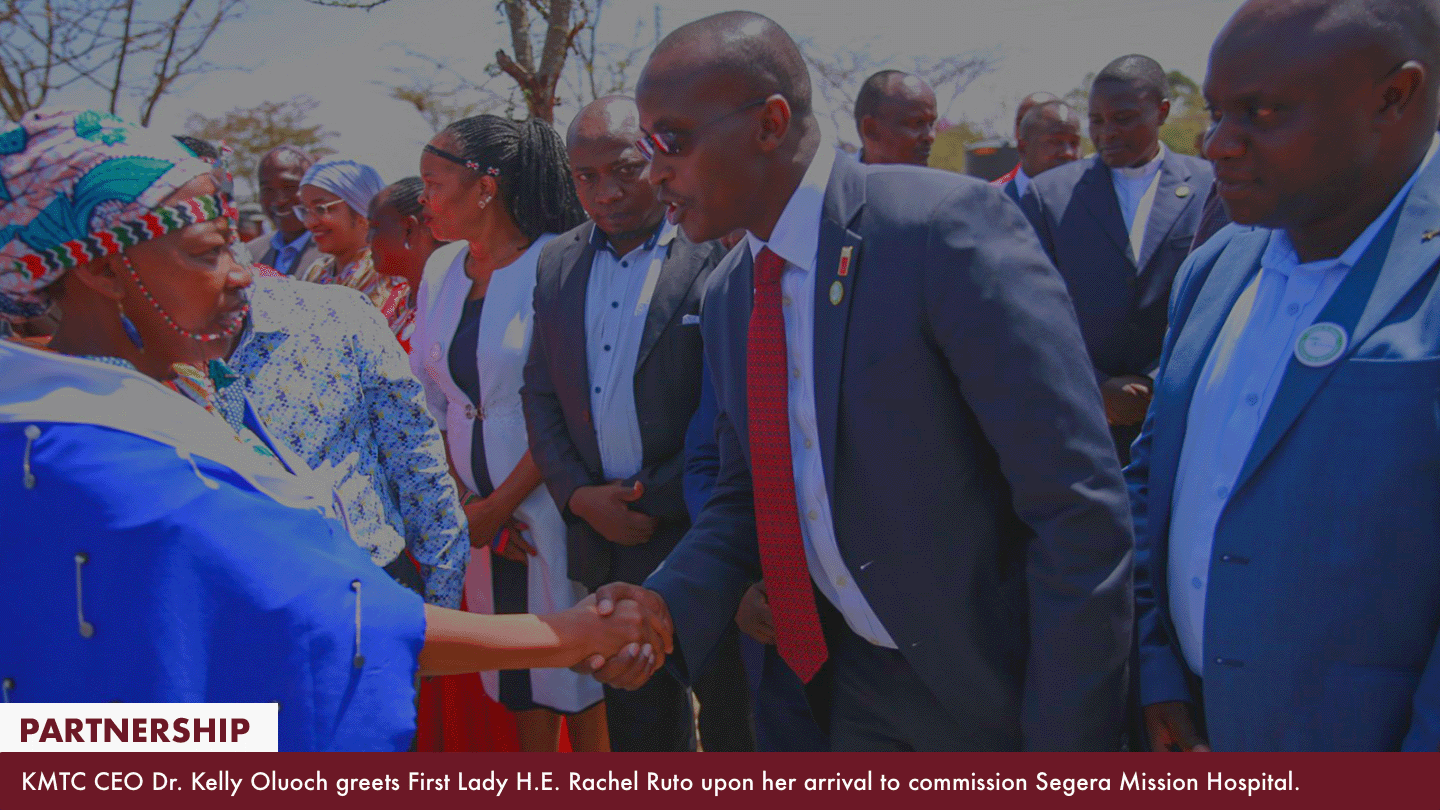 KMTC CEO Joins First Lady during Commissioning of Segera Mission Hospital