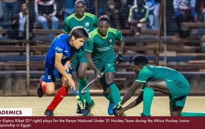KMTC student makes debut for Africa Hockey Junior Championship in Egypt